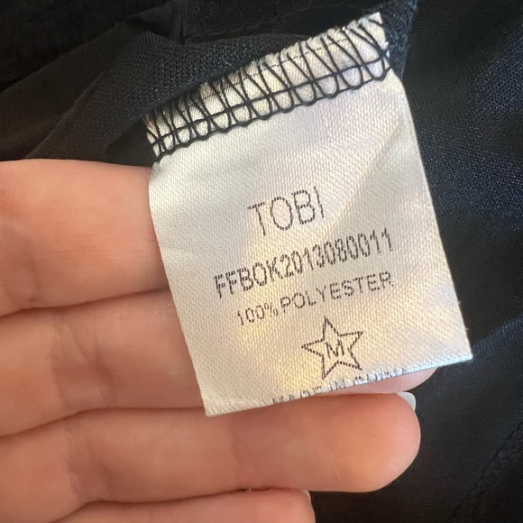 Tobi Silky Zipper Mini Skirt - Picture 6 of 6